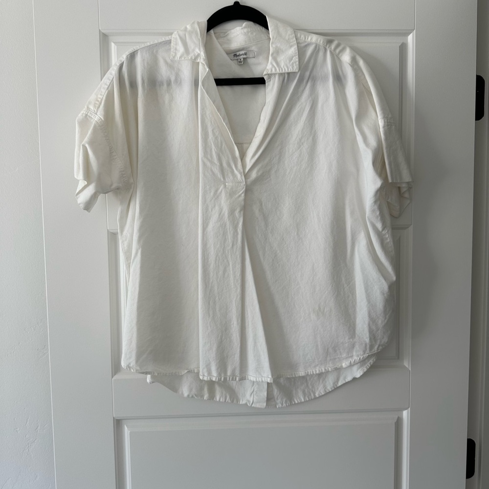 Madewell collared courier shirt